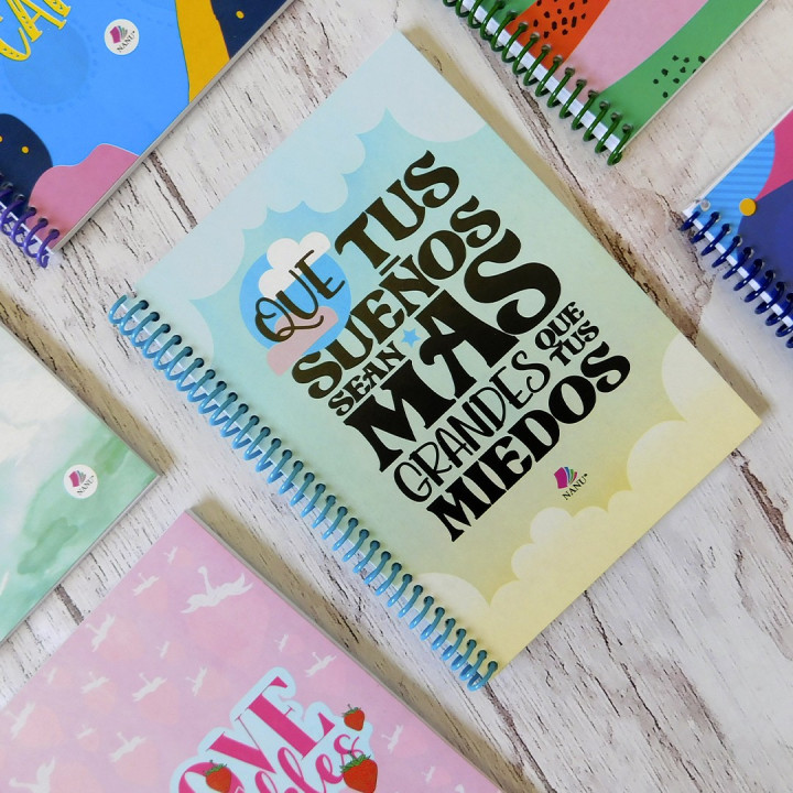 CUADERNO Tamaño A5 Anillados Conv.