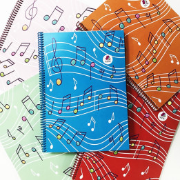 Cuadernos Pentagramados Conv.