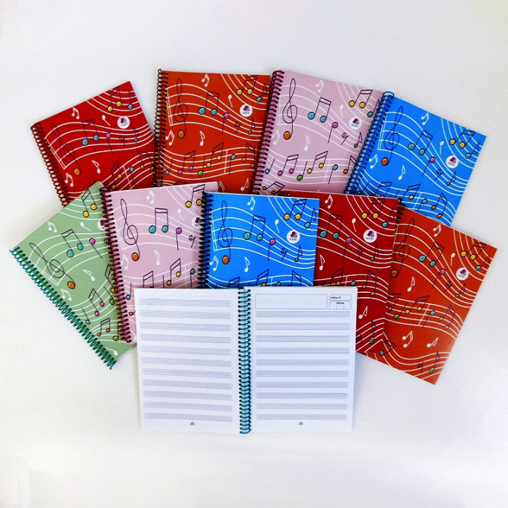 Cuadernos Pentagramados Conv.