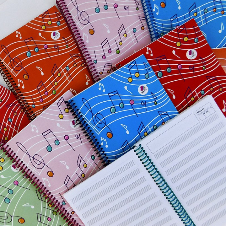 Cuadernos Pentagramados Conv.