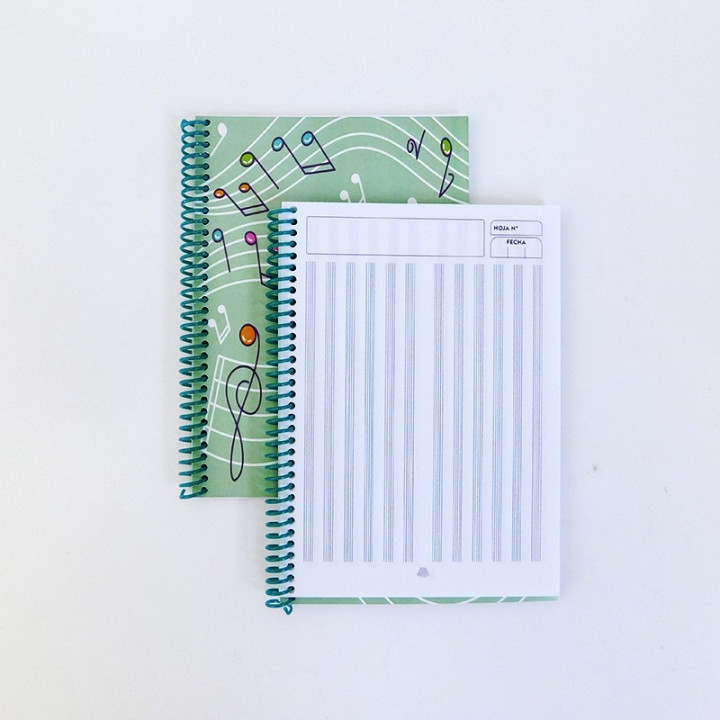 Cuadernos Pentagramados Conv.
