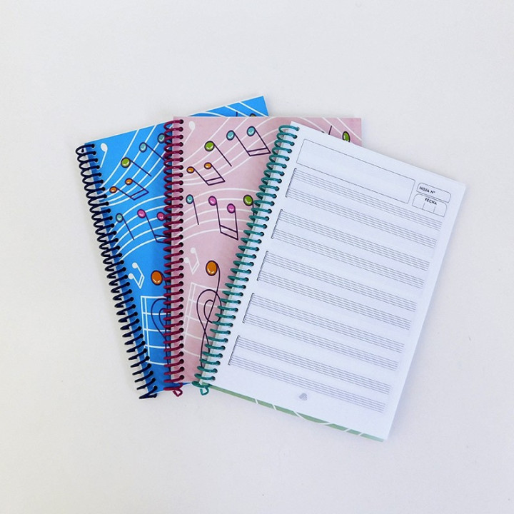 Cuadernos Pentagramados Conv.