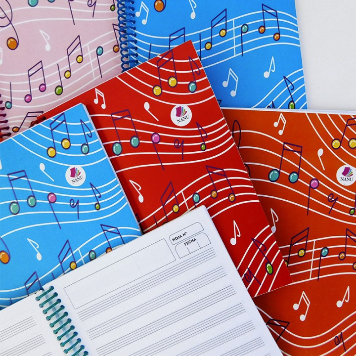 Cuadernos Pentagramados Conv.