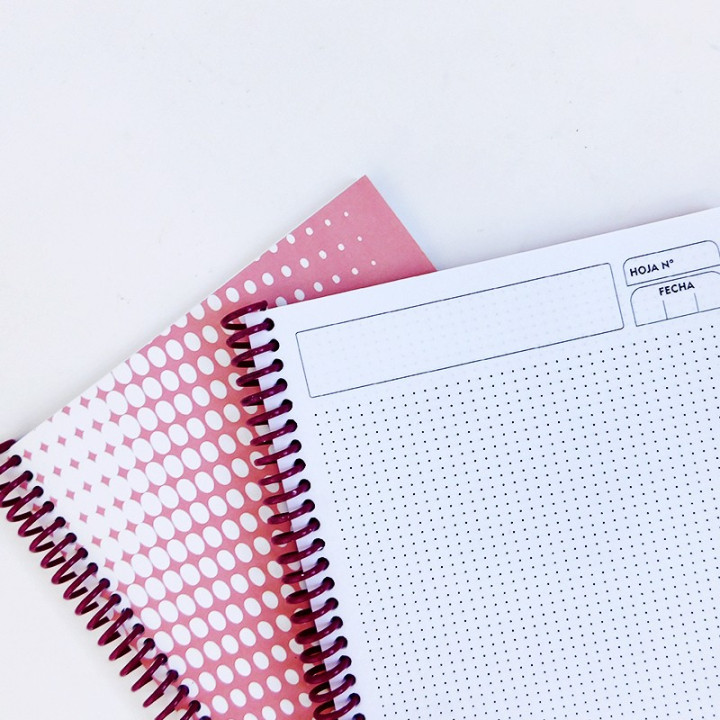 Cuadernos Punteados Lettering Conv.