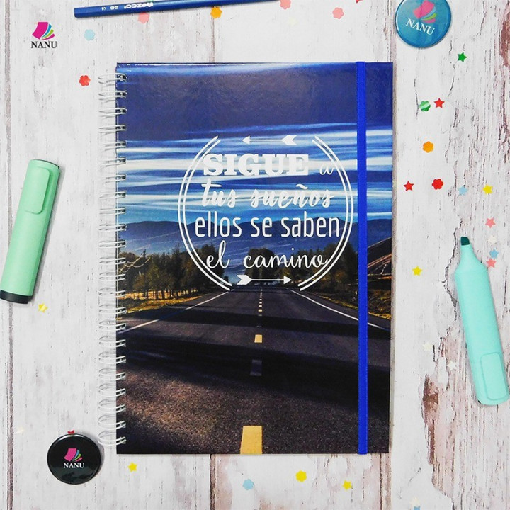 CUADERNOS TAPA DURA UNIVERSITARIOS A4 Conv.