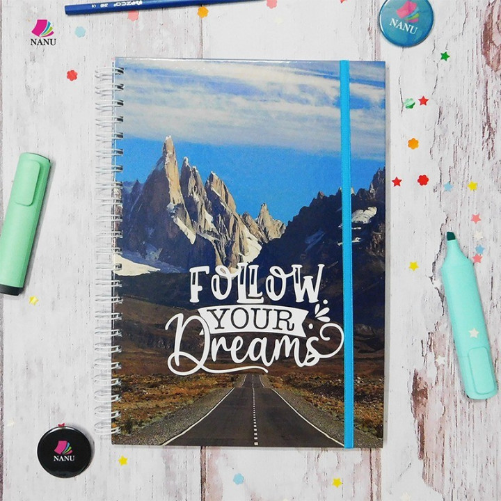 CUADERNOS TAPA DURA UNIVERSITARIOS A4 Conv.