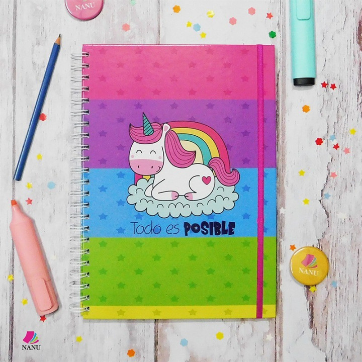 CUADERNOS TAPA DURA UNIVERSITARIOS A4 Conv.