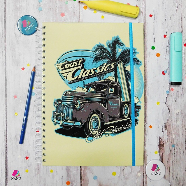 CUADERNOS TAPA DURA UNIVERSITARIOS A4 Conv.