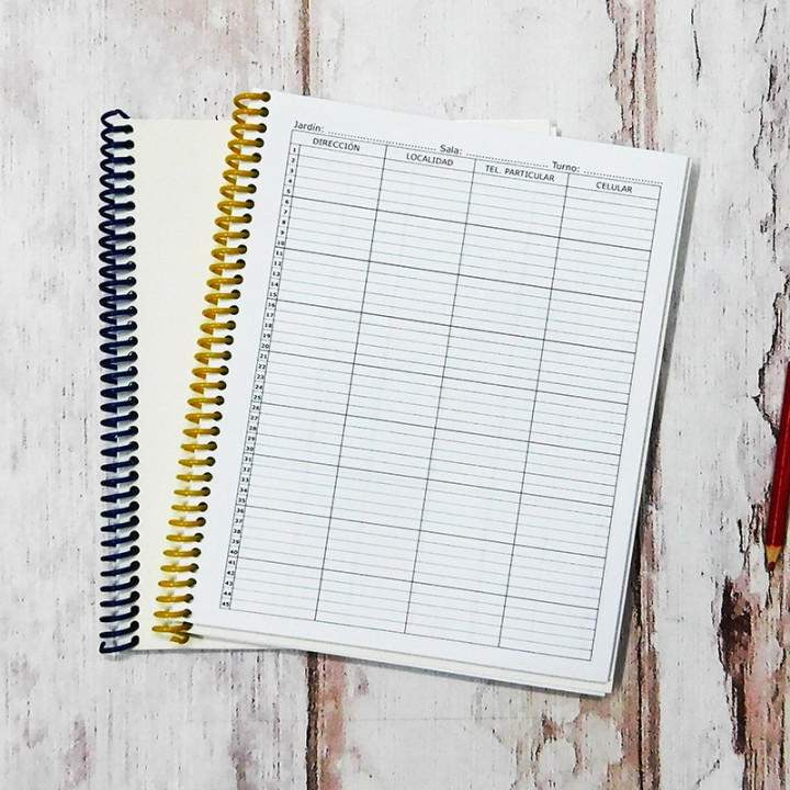 AGENDA DOCENTE  MEDIA OFICIO 17x21