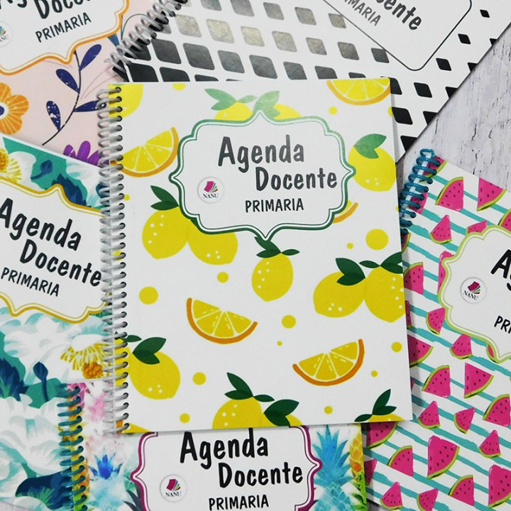AGENDA DOCENTE  MEDIA OFICIO 17x21