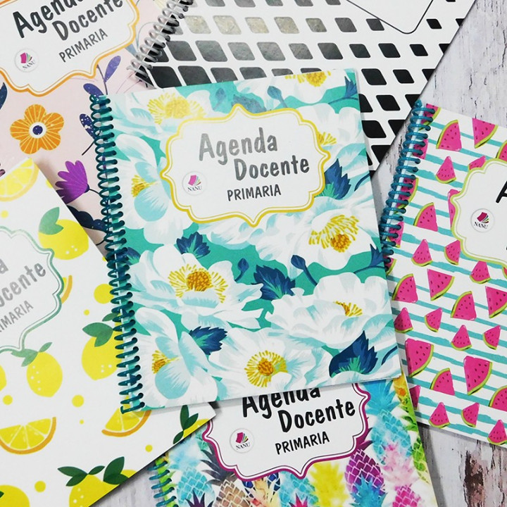 AGENDA DOCENTE  MEDIA OFICIO 17x21
