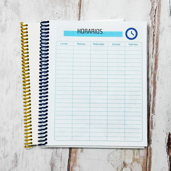 AGENDA DOCENTE  MEDIA OFICIO 17x21