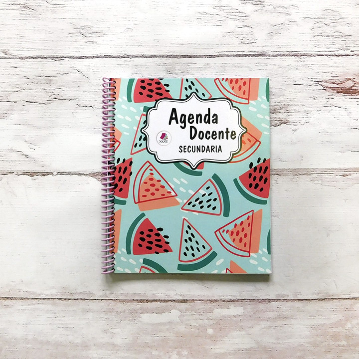 AGENDA DOCENTE  MEDIA OFICIO 17x21