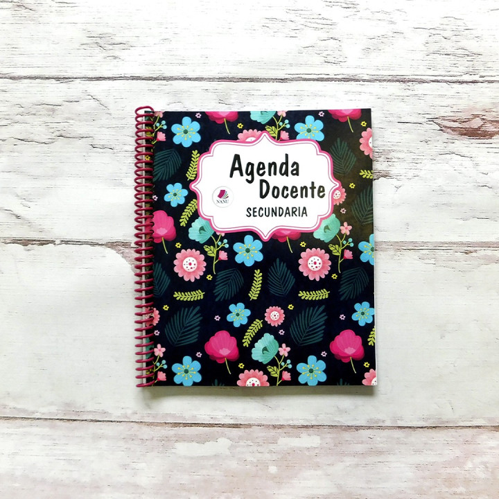 AGENDA DOCENTE  MEDIA OFICIO 17x21