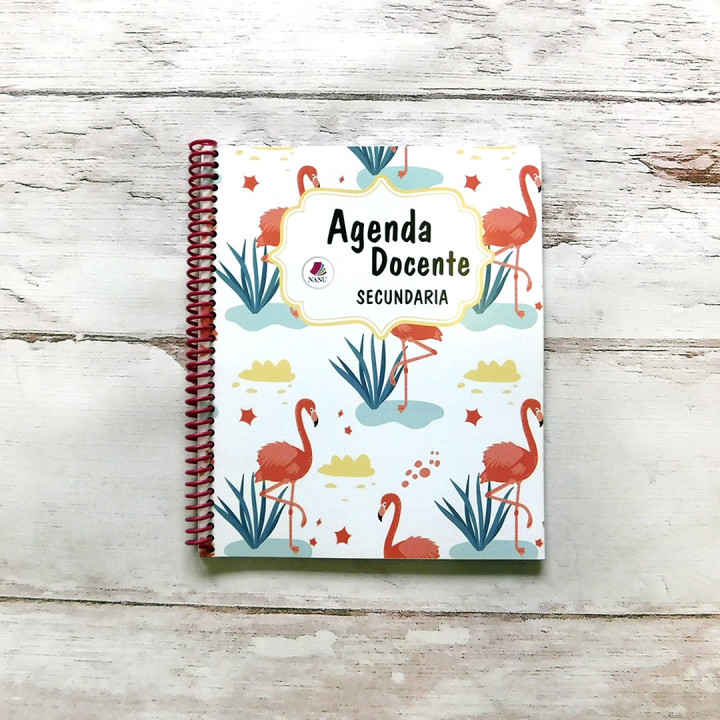 AGENDA DOCENTE  MEDIA OFICIO 17x21