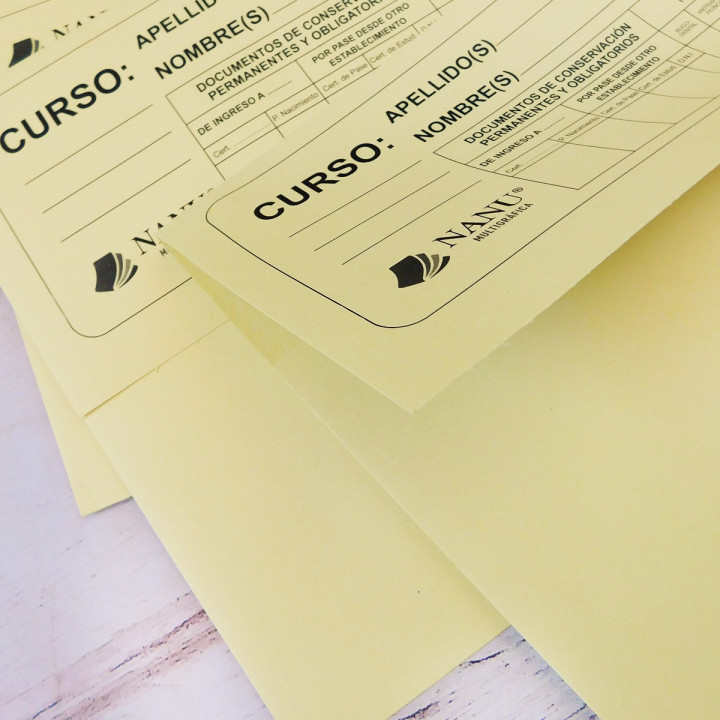 CARPETA DE LEGAJO