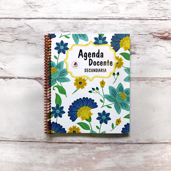 AGENDA DOCENTE  MEDIA OFICIO 17x21
