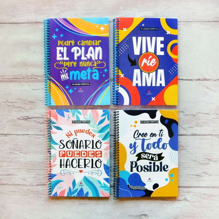 AGENDA A5 PERPETUA FRASES B&N Conv.
