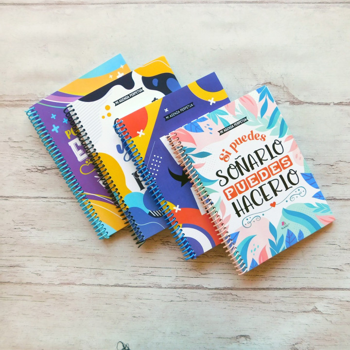 AGENDA A5 PERPETUA FRASES B&N Conv.