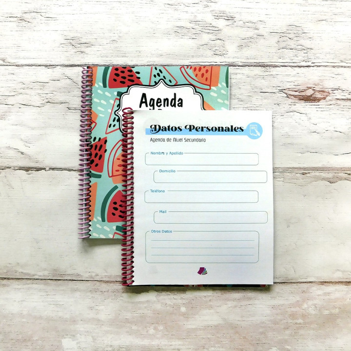 AGENDA DOCENTE  MEDIA OFICIO 17x21
