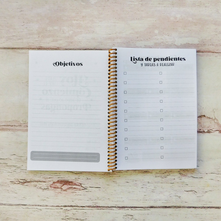 AGENDA A5 PERPETUA FRASES B&N Conv.
