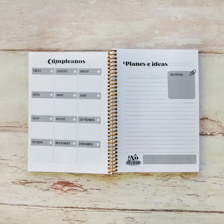 AGENDA A5 PERPETUA FRASES B&N Conv.