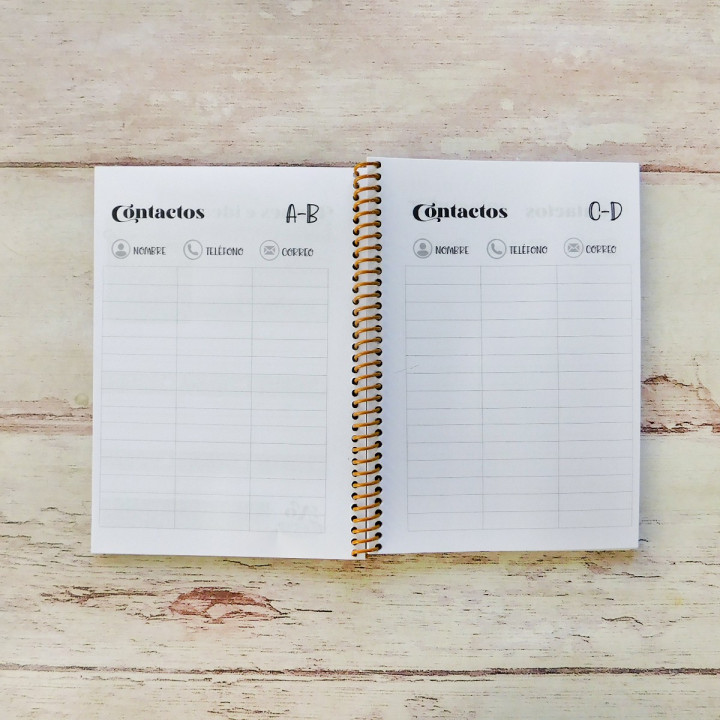 AGENDA A5 PERPETUA FRASES B&N Conv.