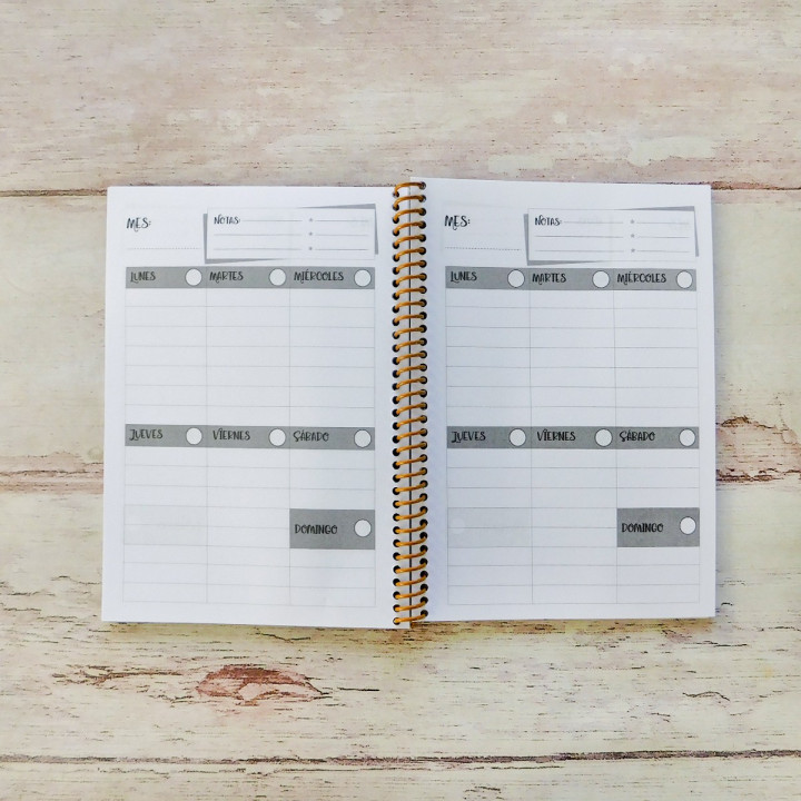AGENDA A5 PERPETUA FRASES B&N Conv.