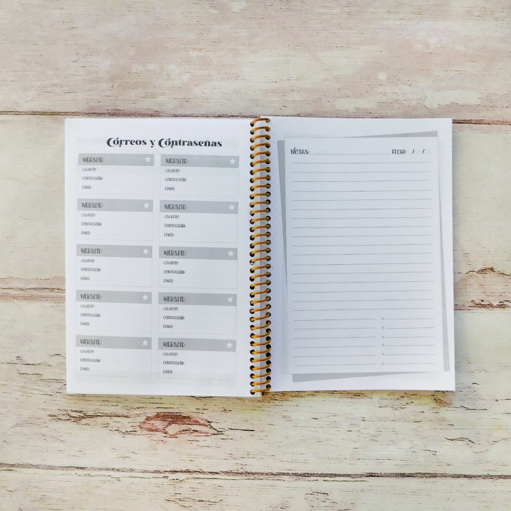 AGENDA A5 PERPETUA FRASES B&N Conv.