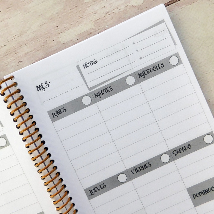 AGENDA A5 PERPETUA FRASES B&N Conv.