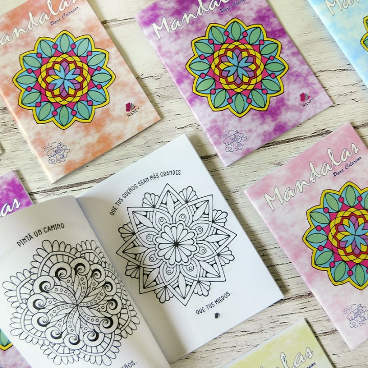 LIBRO PARA COLOREAR DE MANDALAS