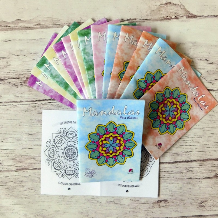 LIBRO PARA COLOREAR DE MANDALAS