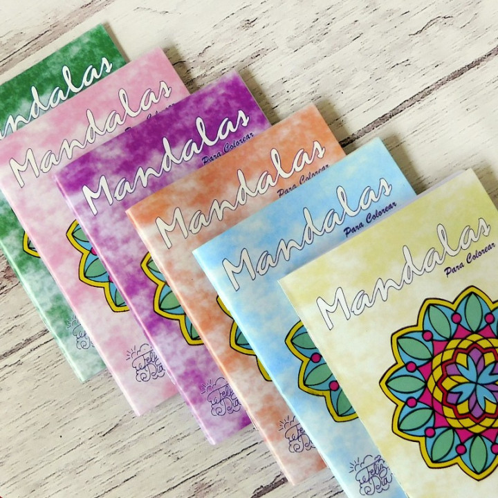 LIBRO PARA COLOREAR DE MANDALAS
