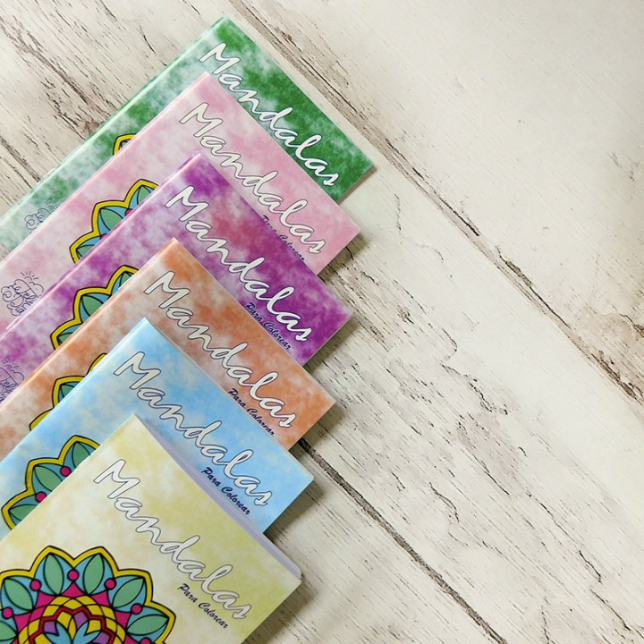 LIBRO PARA COLOREAR DE MANDALAS