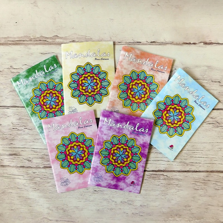 LIBRO PARA COLOREAR DE MANDALAS