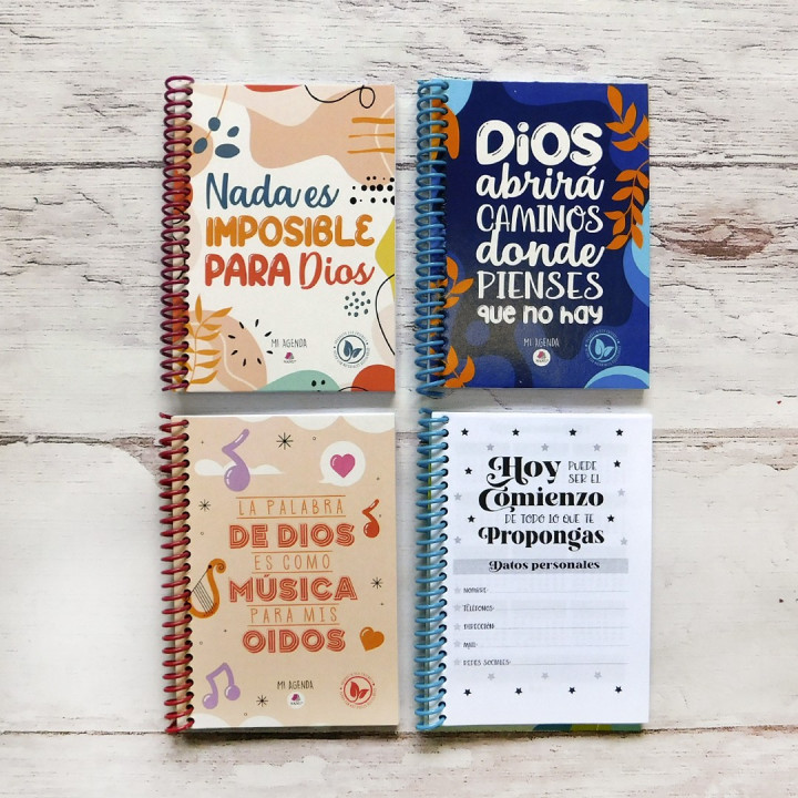 AGENDA A6 PERPETUA FRASES Int.B&N Religioso