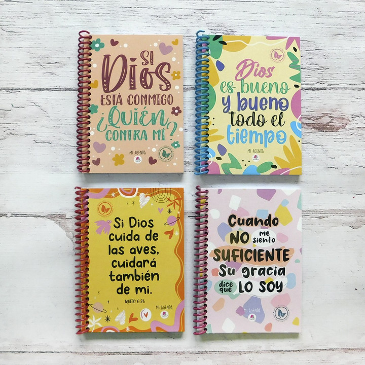 AGENDA A6 PERPETUA FRASES Int.B&N Religioso