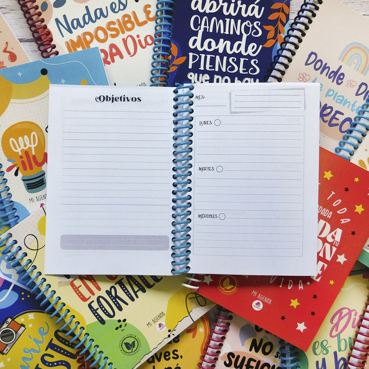 AGENDA A6 PERPETUA FRASES Int.B&N Religioso