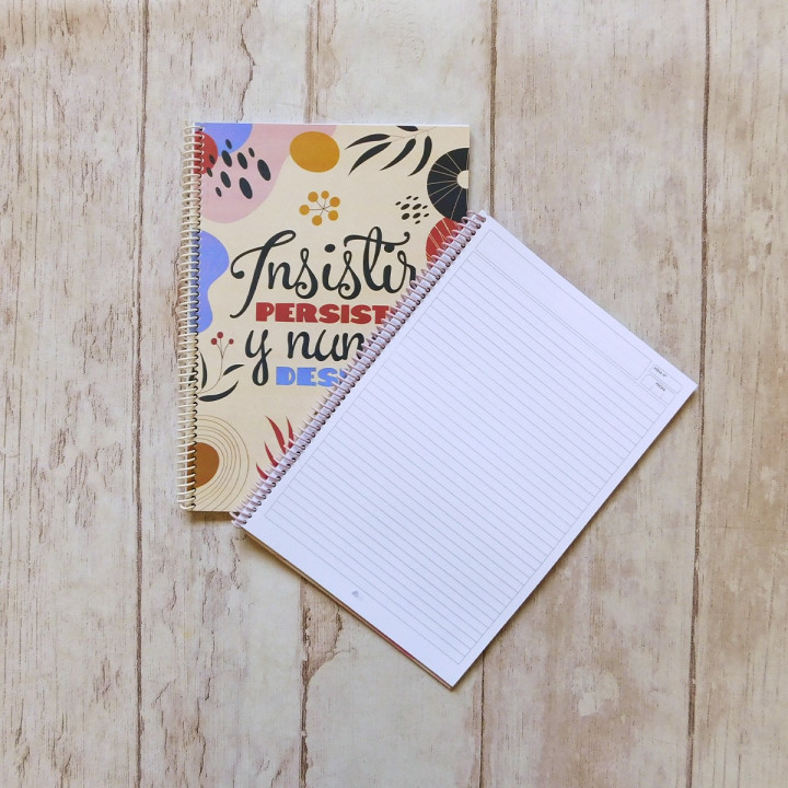 CUADERNO Tamaño A4 Universitario Anillado Conv.