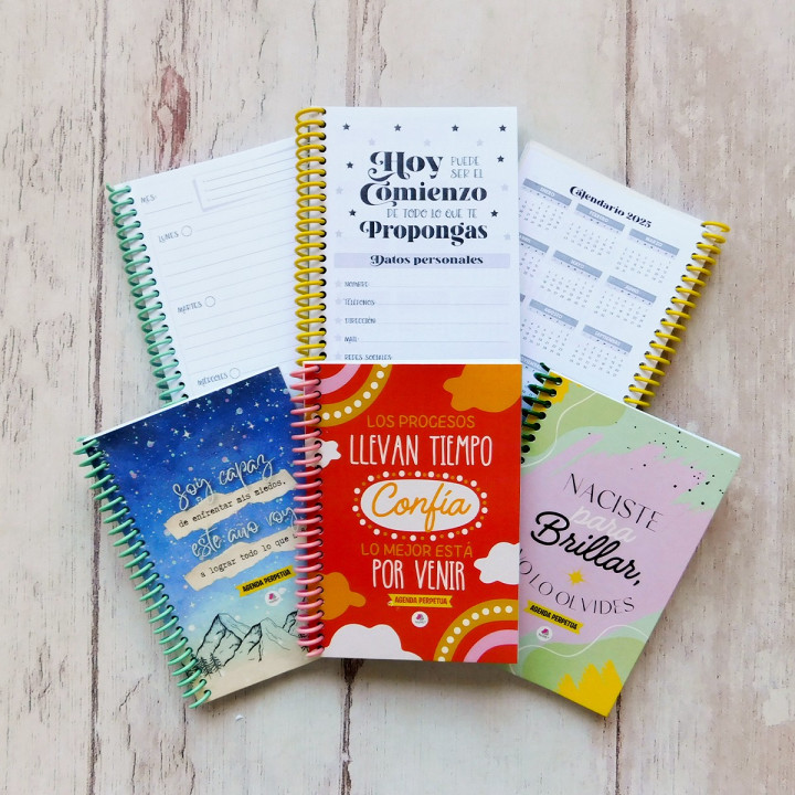 AGENDA PERPETUA A6 FRASES B&N Conv.