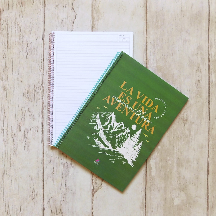 CUADERNO Tamaño A4 Universitario Anillado Conv.