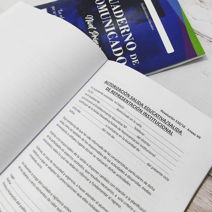 CUADERNO DE COMUNICADOS GENERICO DE LA PROV BS AS