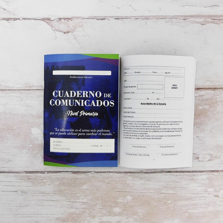 CUADERNO DE COMUNICADOS GENERICO DE LA PROV BS AS