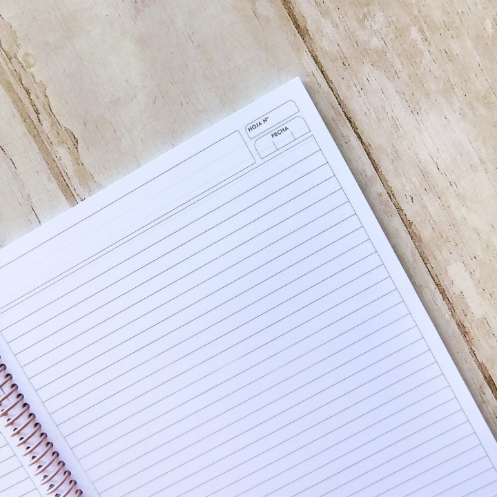 CUADERNO Tamaño A4 Universitario Anillado Conv.