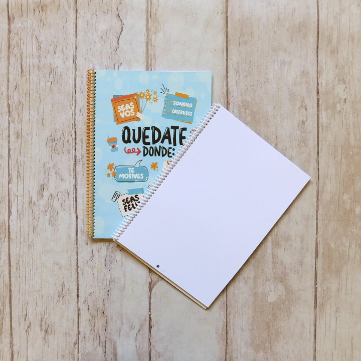 CUADERNO Tamaño A4 Universitario Anillado Conv.