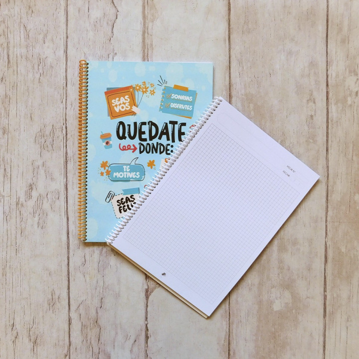 CUADERNO Tamaño A4 Universitario Anillado Conv.