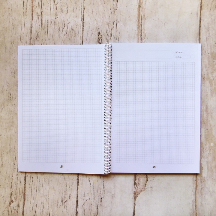 CUADERNO Tamaño A4 Universitario Anillado Conv.