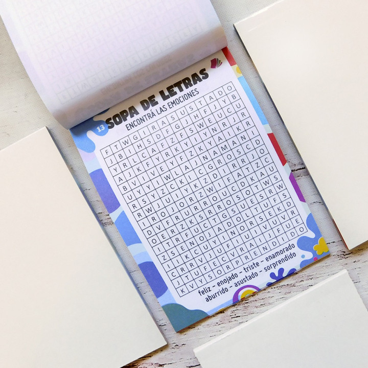 CHECKLIST BLOCK DE JUEGOS SUBLIMABLE