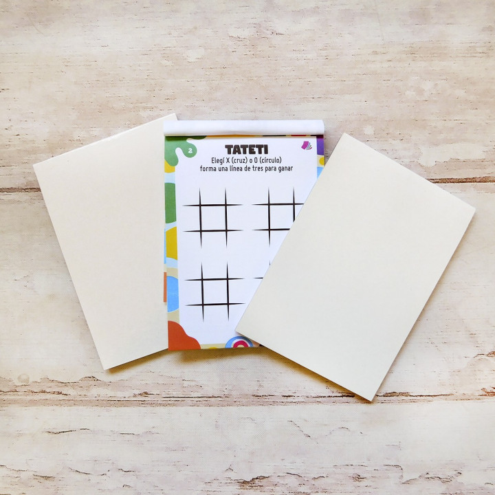 CHECKLIST BLOCK DE JUEGOS SUBLIMABLE