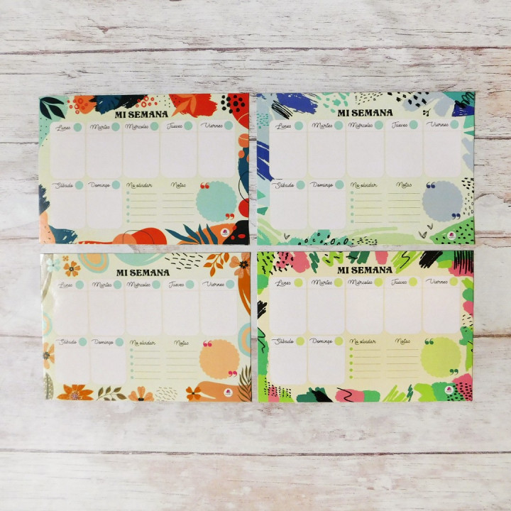 PLANNER SEMANAL A4 IMANTADO Conv.